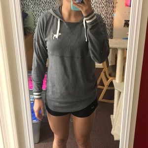 Grey PINK sweatshirt